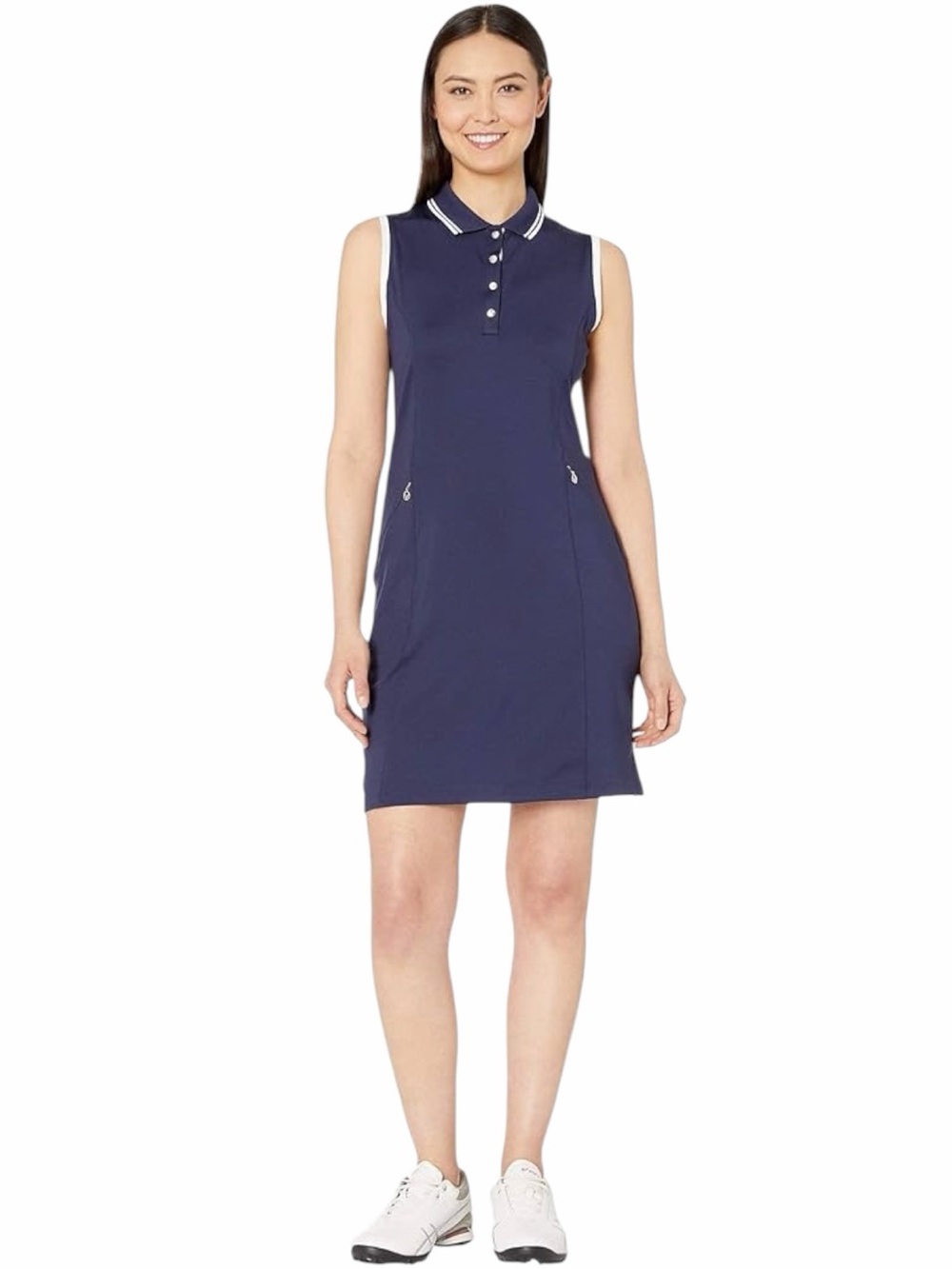 Callaway Golf Women’s Sleeveless Polo Dress Navy Blue NWT Size S — Dress Only